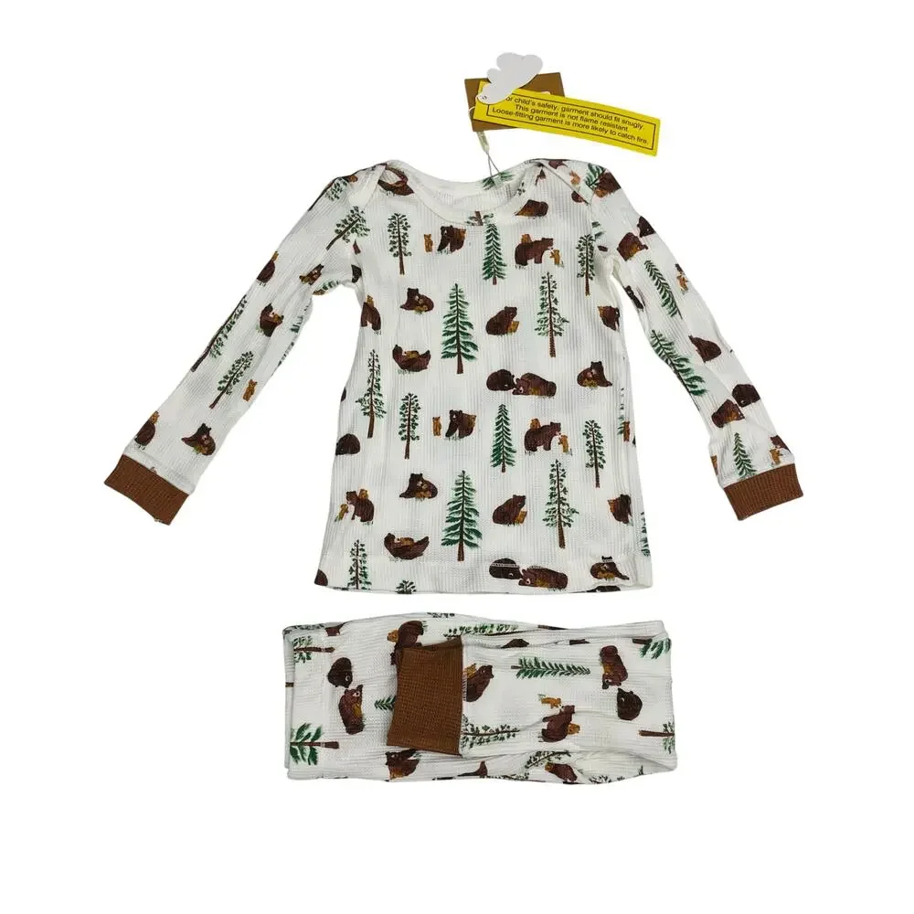 NWT Angel Dear Size 6 Brown Bear Loungewear